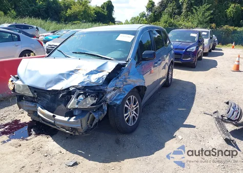 2012 Honda Odyssey Ex z USA, uszkodzony, nr VIN 5FNRL5H44CB034919